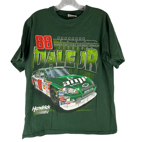 NASCAR Dale Earnhardt Jr T-Shirt M #88 Amp Impala Hendricks Motorsports 2008 - Picture 1 of 17